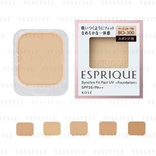 Kose - Esprique Synchro Fit Pact UV SPF 26 PA++ Refill - 5 Types
