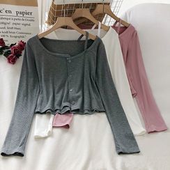 Wilder Dreams - Long-Sleeve Buttoned Top Wilder Dreams - Long-Sleeve Buttoned Top