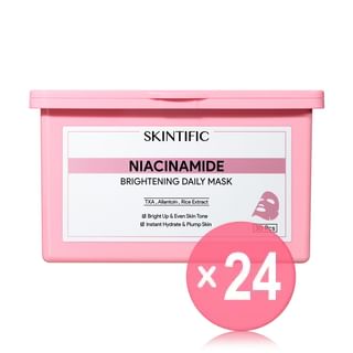 SKINTIFIC - Niacinamide Brightening Daily Mask (x24) (Bulk Box)