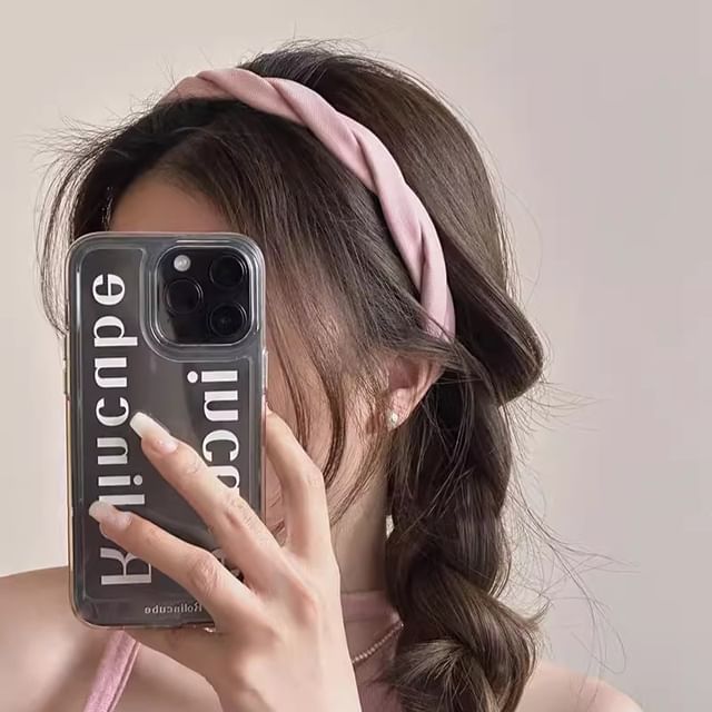 enthice-Plain Twist Headband