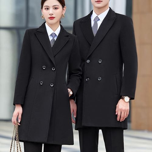 ジャケット・アウター DOUBLE LAPELED DOUBLE BREASTED COAT 23AW stein / シュタイン】DOUBLE LAPELED DOUBLE BREASTED COAT
