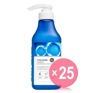 Farm Stay - Collagen Water Full Shampoo & Conditioner (x25) (Bulk Box)