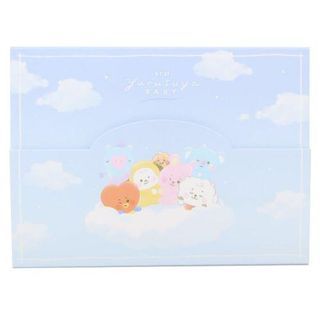 Kamio Japan BT21 Memo Pad (ufo Catcher) As Shown in Figure One Size