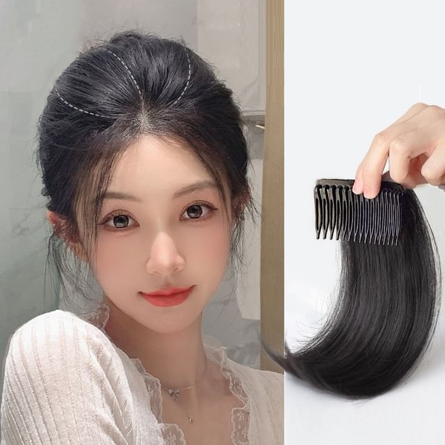 SEVENQ-Hair Fringe Wig Set