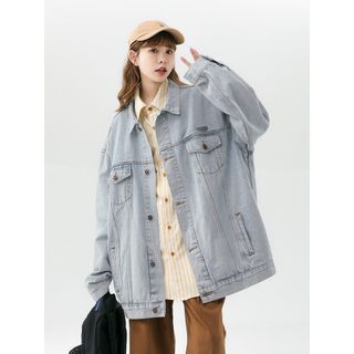 Buy Light Blue Denim Jacket 22, Coats