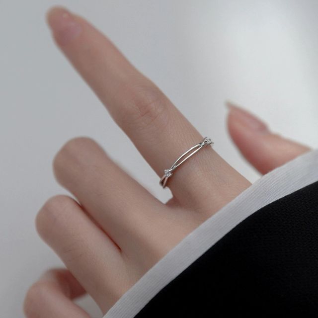 pexrl jewelry-Rhinestone Ring
