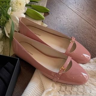 FRAISO-Almond Toe Mary Jane Shoes