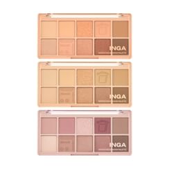 INGA - Mood Eyes Shadow Palette - 3 Types