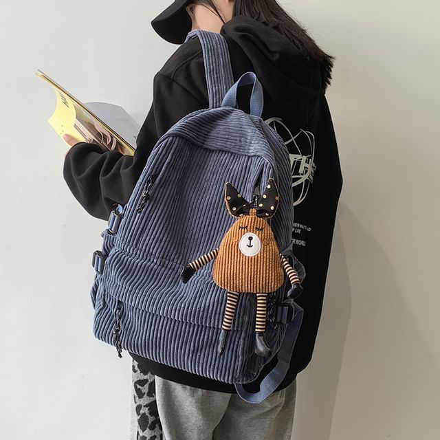 Basaran-Corduroy Backpack