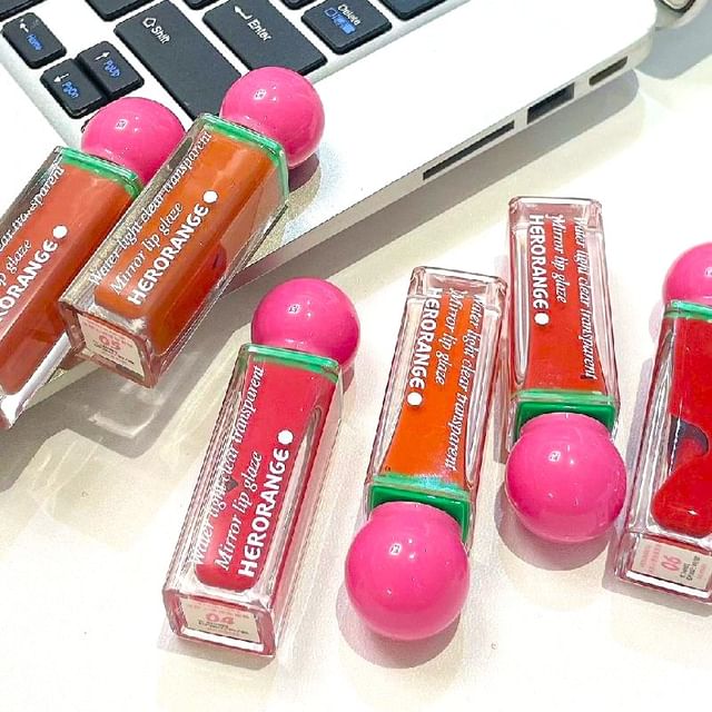 HERORANGE-Mirror Lip Glaze - 4-6