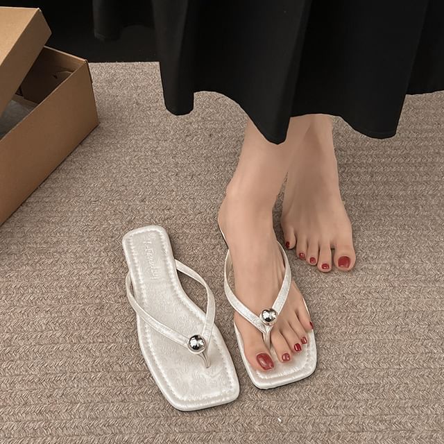 Nikao-Beach Flip Flops Sandals Flats Shoes