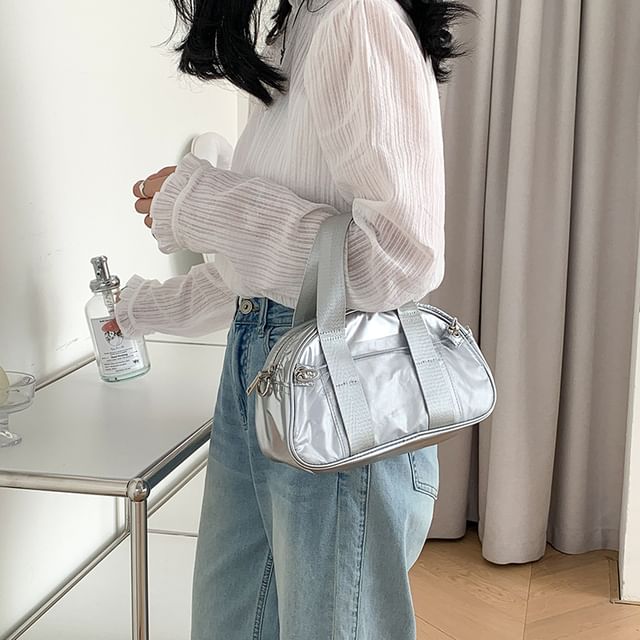 FAYLE-Plain Bowler Bag