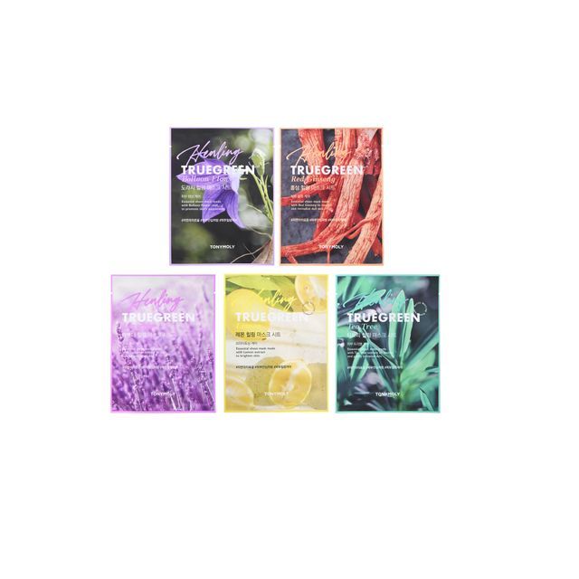 TONYMOLY-Truegreen Healing Mask Sheet - 5 Types