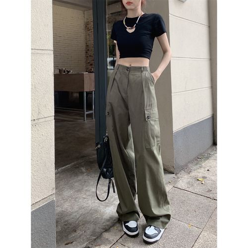 High Waist Baggy Cargo Pants