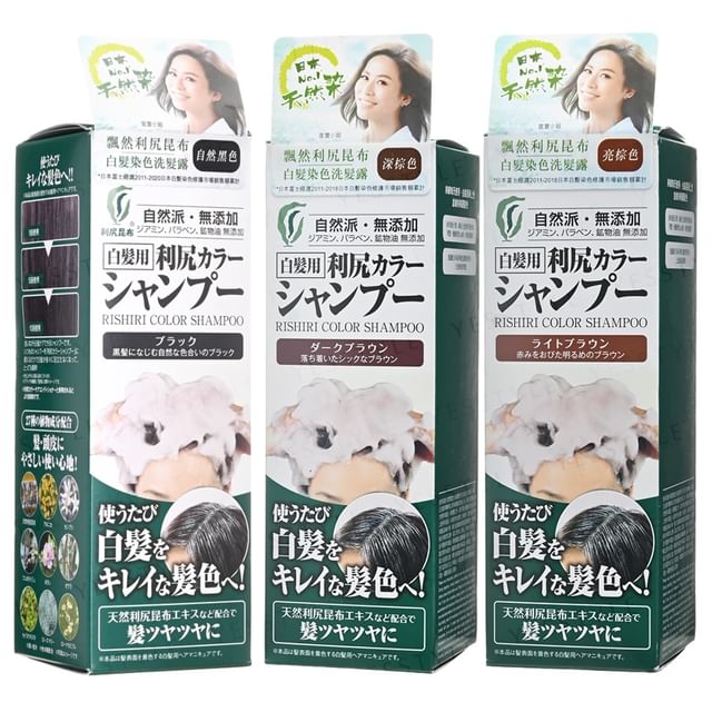 まゆまゆ　RISHIRIA Color Shampoo 3個セット Pyuru - Rishiri Hair Color Shampoo | YesStyle