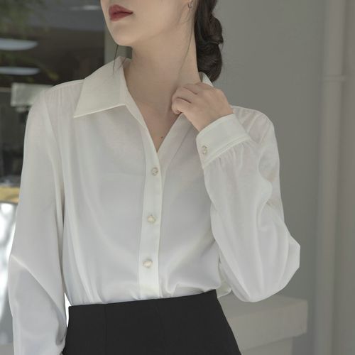 Elegant Open Sleeves Chiffon Shirt