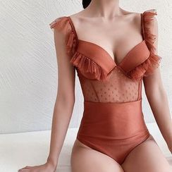 CUCURBIT - 荷叶边泳装 CUCURBIT - 荷叶边泳装