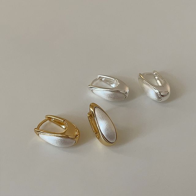 Panda Dama-Sterling Silver Geometry Drop Earring