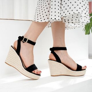 espadrille wedge platform sandals