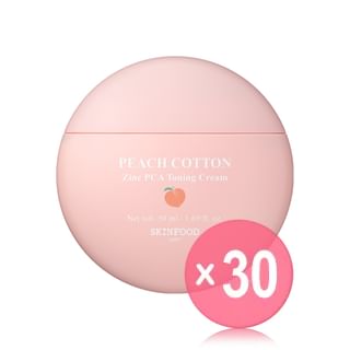 SKINFOOD - Peach Cotton Zinc PCA Toning Cream (x30) (Bulk Box)