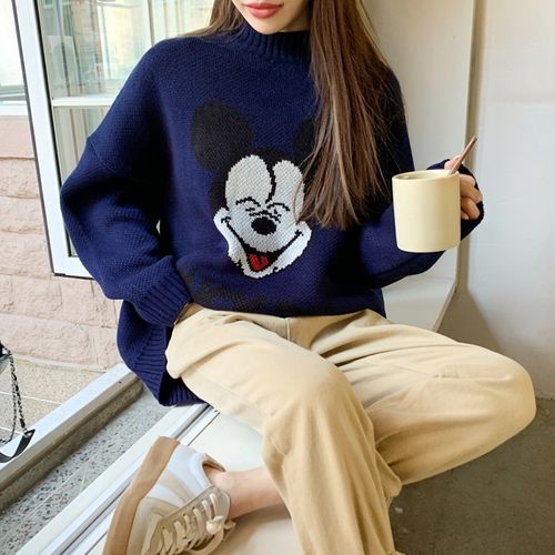 DEEPNY - Mickey Mouse Oversized Sweater 