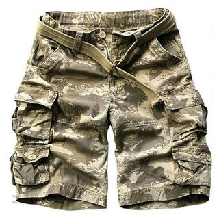 Bay Go Mall-Shorts con bolsillos