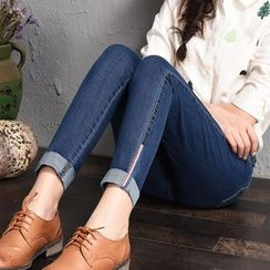 Solaria - Crop Skinny Jeans