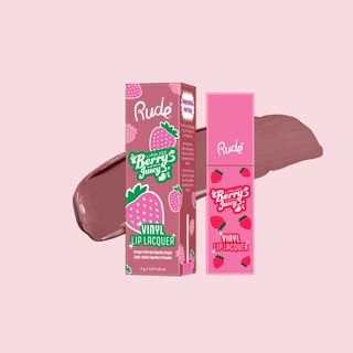 Rude Cosmetics - Berry Juicy Vinyl Lip Lacquer - 9 Colors