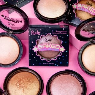 Rude Cosmetics - Baked Highlighter Shimmer - 2 Colors