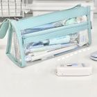 Jakar Pencil Case PVC Clear Standard Size 7456