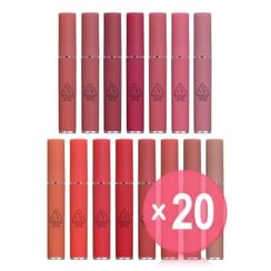 3CE - Velvet Lip Tint - 15 Colors (x20) (Bulk Box)