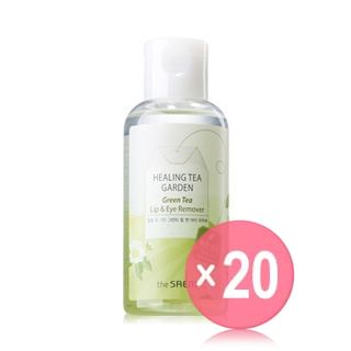 The Saem - Healing Tea Garden Green Tea Lip & Eye Remover (x20) (Bulk Box)