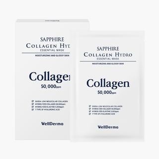 WellDerma - Sapphire Collagen Hydro Essential Mask Set