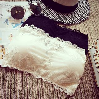 padded lace bralette