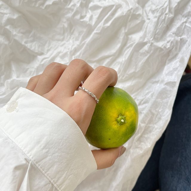 Forainer-Sterling Silver Open Ring