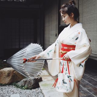 Akane - Floral Kimono Costume | YesStyle