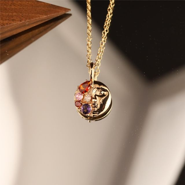 Sharkkira-Rhinestone Necklace