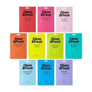 EUNYUL - Clean & Fresh Sheet Mask - 10 Types