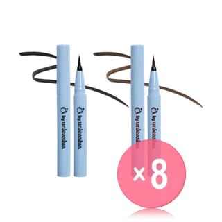 UNLEASHIA - A by Unleashia Non Stop Liquid Eyeliner - 2 Colors (x8) (Bulk Box)