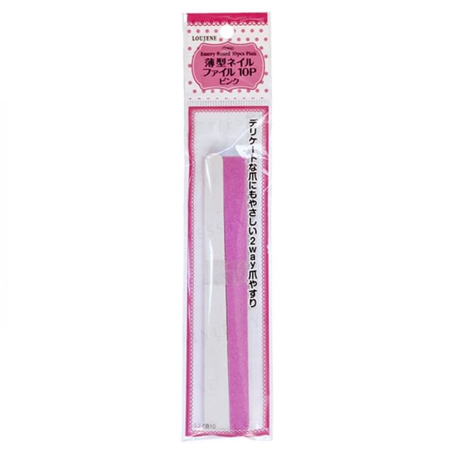 Loujene-Thin Nail File Pink