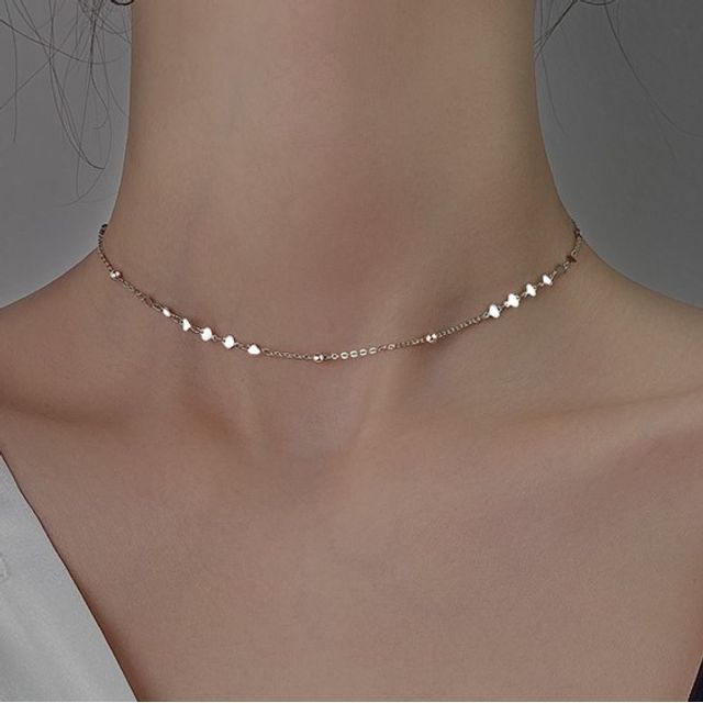 Hansha-Rhinestone Necklace