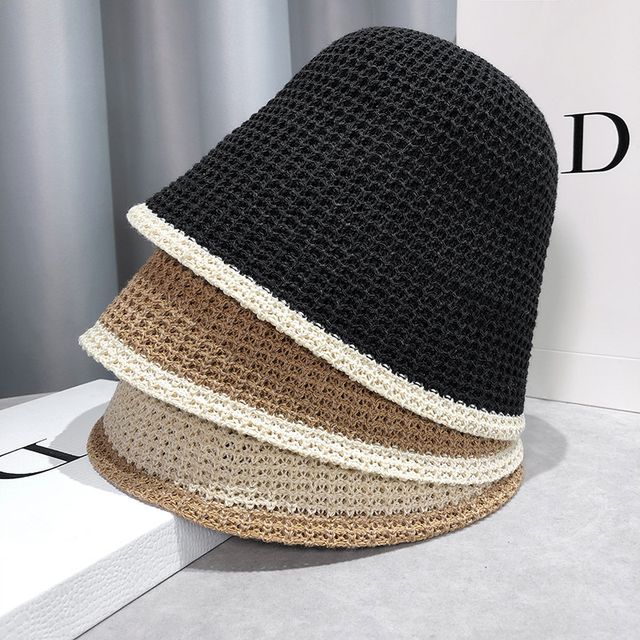 woven bucket hat