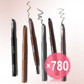 ROZO - Dual Head Eyebrow Pencil + Brush - 6 Colours (x780) (Bulk Box)