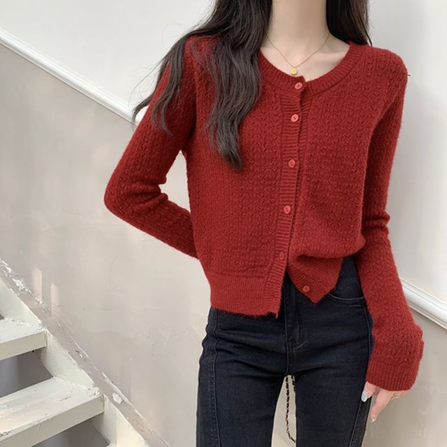 Gilmort - Plain Cardigan | YesStyle