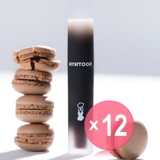 HYNTOOR - Reverse Macaron Lip Glaze - 6 Colors (x12) (Bulk Box)