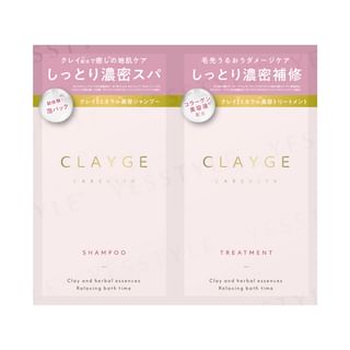 CLAYGE CARE & SPA Shampoo Treatment セット CLAYGE Shampoo & Treatment Set SR Dry and Smooth Floral