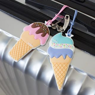 ice cream luggage tag