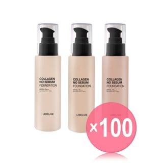 LEBELAGE - Collagen No Sebum Foundation - 3 Colors (x100) (Bulk Box)