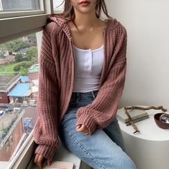Envy Look - Cable-Knit Hoodie Envy Look - Cable-Knit Hoodie