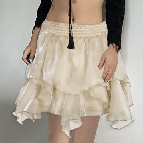 Asymmetric skirt yes on sale style